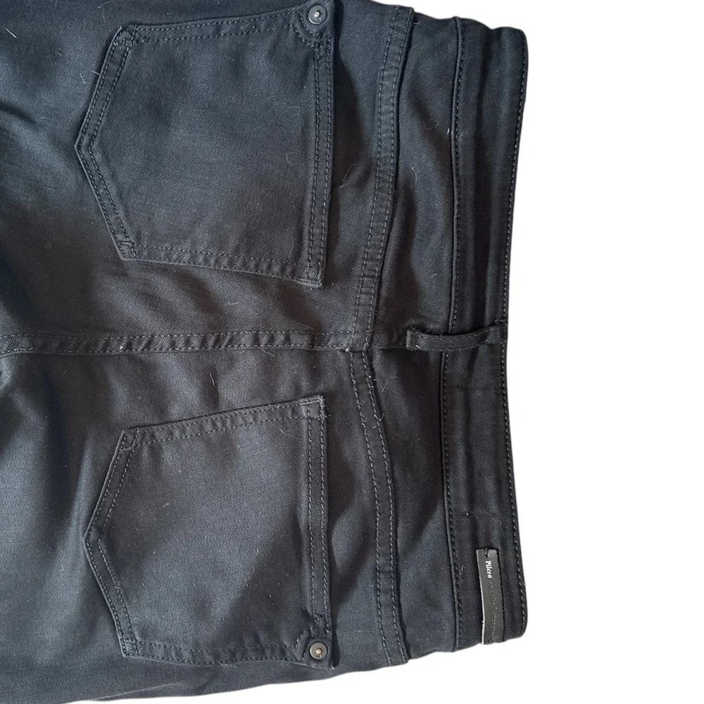 Anthropologie Pilcro and the Letterpress Jeans High Rise Skinny Black Denim  25 - Picture 7 of 14